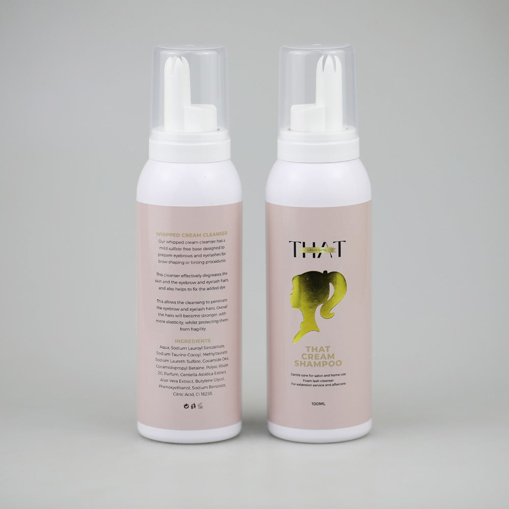 THAT ROSE CREAM LASH & BROW SHAMPOO